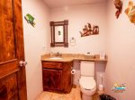 Serenity by the Sea San Felipe beachfront vacation rental - toilet by the kitchen